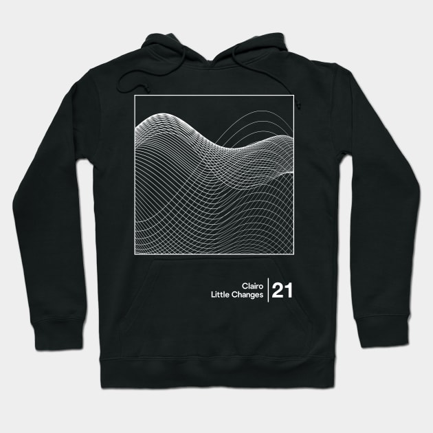 Clairo - Little Changes / Minimal Graphic Design Tribute Hoodie by saudade
